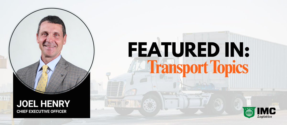 IMC Logistics tweet media