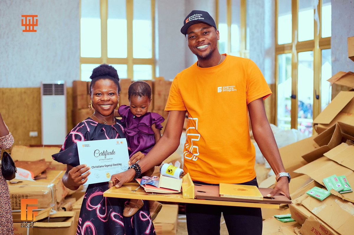 fashionfuturep's tweet image. The excitement was real as equipment met eager hands—because the right resources turn potential into productivity. 

This is how we build the future: one prepared young person at a time. 💪🏾🪡 

#fashionfutureprogram #FutureReady #FashionFutureProgram #mastercardfoundation