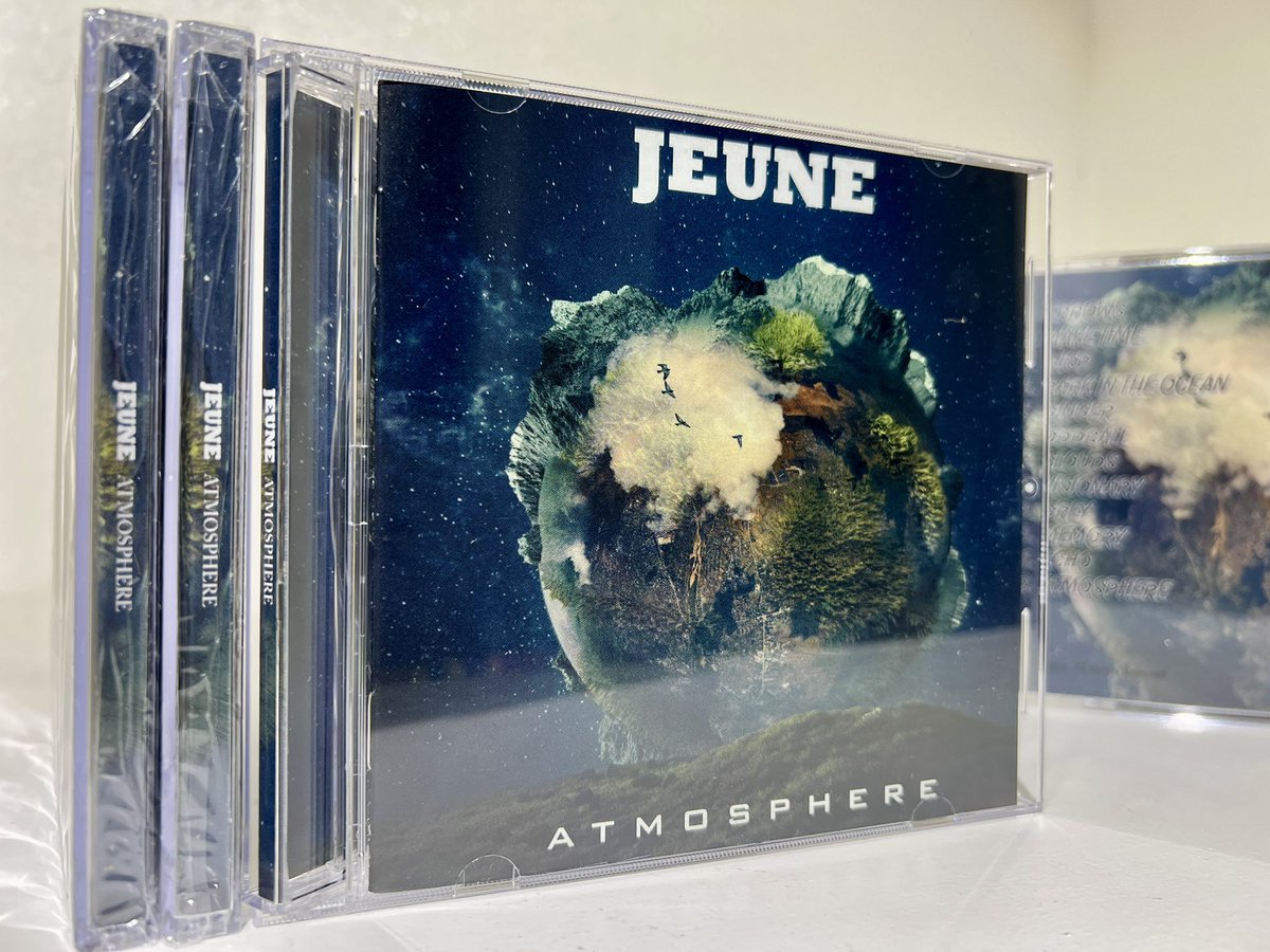 Physical copies for our new album have arrived! “Atmosphere” out everywhere July 25th! 

#music #Album #indie #diy