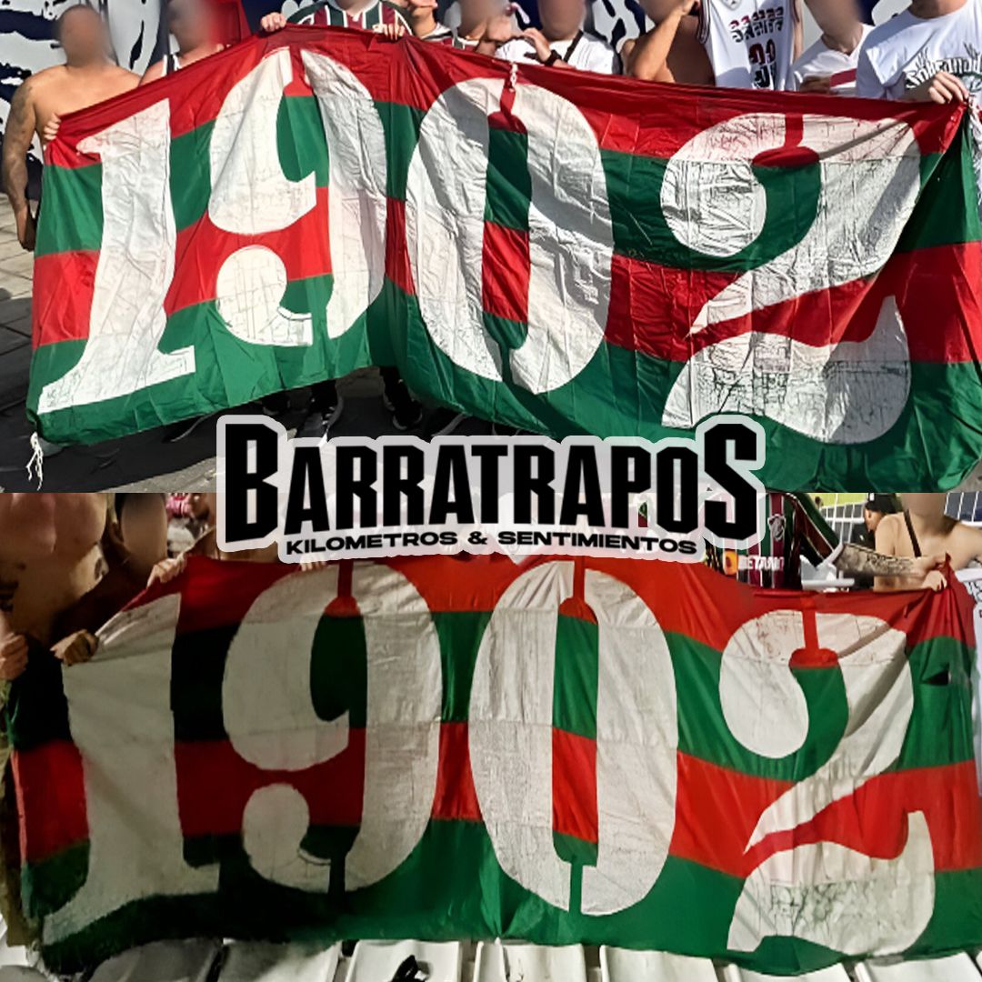 ¡SOBRANDA 1902! [ Fluminense 🇧🇷 ] Desde tierras brasileñas exactamente de RIO DE JANEIRO , BRASIL. Un grupo de los más viajeros de la hincha del FLU. Desde el 2015 hasta hoy , con más de decada alentando al equipo.

#fluminense #riodejaneiro #brasil #sobranda #brasileirão2025