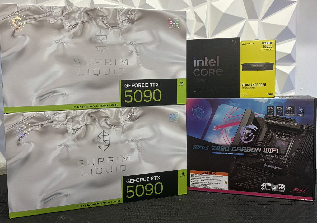Hardware Modding (@hardwaremodding) on Twitter photo On est reparti pour un tour ce soir en live ÉNORME montage!!! 🤯🤯
Encore du très gros gros matos de chez <a href="/msifrance/">MSI France</a> !!! 🤩
Ce soir en live sur Twitch à 19h30 !!!
Hardwaremodding 31 On est reparti pour un tour ce soir en live ÉNORME montage!!! 🤯🤯
Encore du très gros gros matos de chez <a href="/msifrance/">MSI France</a> !!! 🤩
Ce soir en live sur Twitch à 19h30 !!!
Hardwaremodding 31