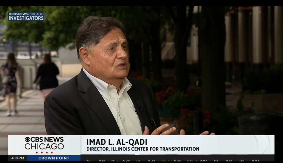 Illinois Center for Transportation (@il_transport) on Twitter photo Imad Al-Qadi was interviewed by <a href="/CBSNews/">CBS News</a> during the <a href="/SRICongress/">Sustainability Research & Innovation Congress</a> in Chicago, where he addressed the critical role of sustainable transportation in reducing emissions.
“We are at a point where we can make a big change,” he emphasized.
Read more: tinyurl.com/yhajp6kf
#SRI2025 Imad Al-Qadi was interviewed by <a href="/CBSNews/">CBS News</a> during the <a href="/SRICongress/">Sustainability Research & Innovation Congress</a> in Chicago, where he addressed the critical role of sustainable transportation in reducing emissions.
“We are at a point where we can make a big change,” he emphasized.
Read more: tinyurl.com/yhajp6kf
#SRI2025