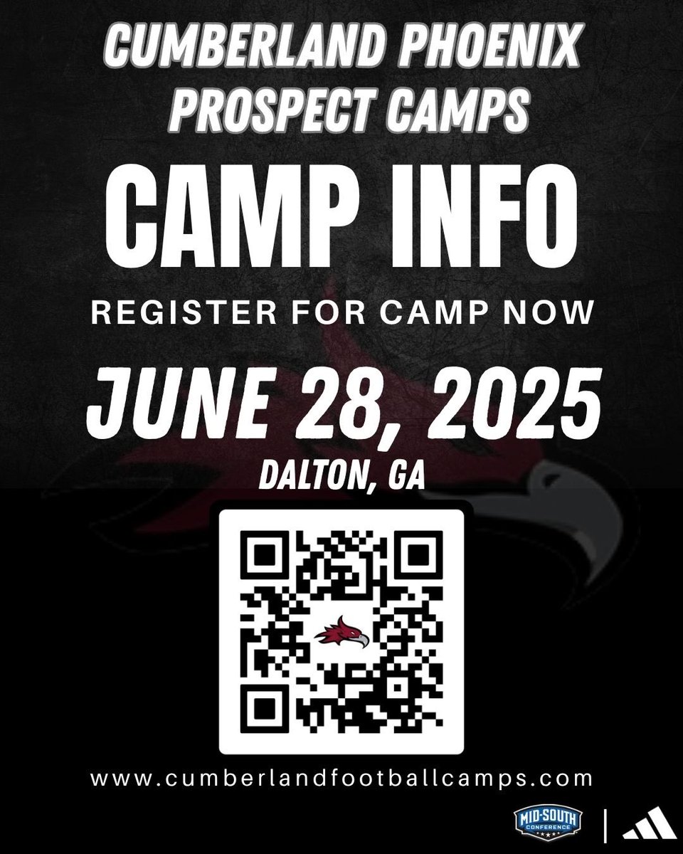 🚨 TOMORROW 🚨

📍Christian Heritage School
🗺️Dalton, GA

⏰ OL/DL and Specialists Check-in: 9am EST
⏰ Skills Check-in: 12pm EST

Show up and show out! 🔥

#WeArePhoenix | #GATA | #FINISH

#RISE26REATNESS