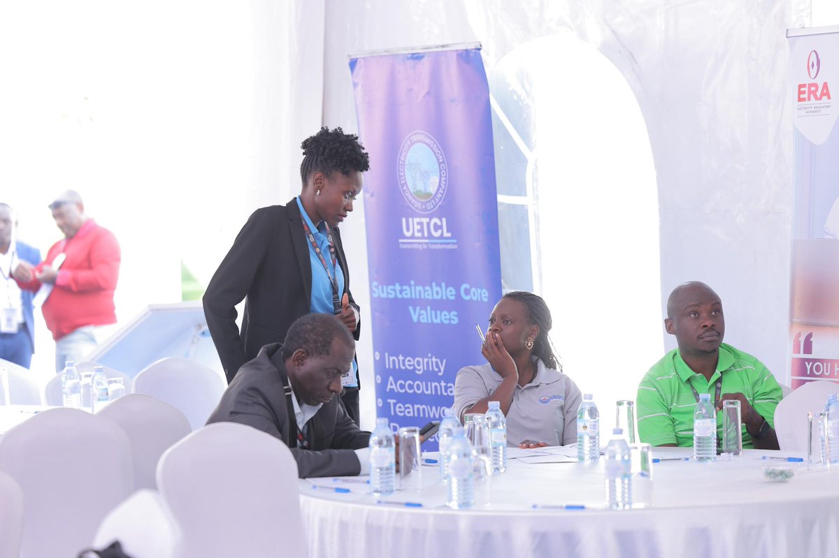 What a week it has been at the closure of day 3 of the Africa Electricity Symposium 2025 in Kampala. 

Today, UETCL joined sector players in diving into key issues facing the future of Uganda's electricity sector. 

Eng. Ann Muhereza, UETCL’s Manager Grid Planning and