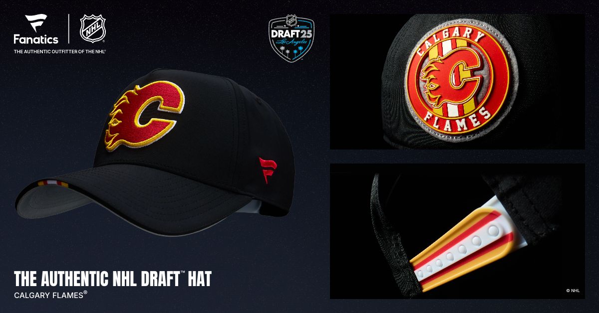 🔥 Official 2025 NHL Draft Hat - Just Dropped! 🔥
Rep the @nhlflames like the future stars. Now available online!