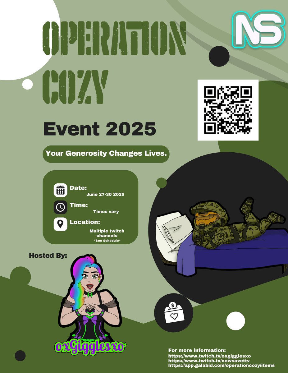 Scan the QR code to help. We are running a charity event for someone in need. To help them breathe while sleeping, they need a certain type of bed. Unfortunately, those beds cost a few thousand dollars. Please consider either helping out or passing this along.