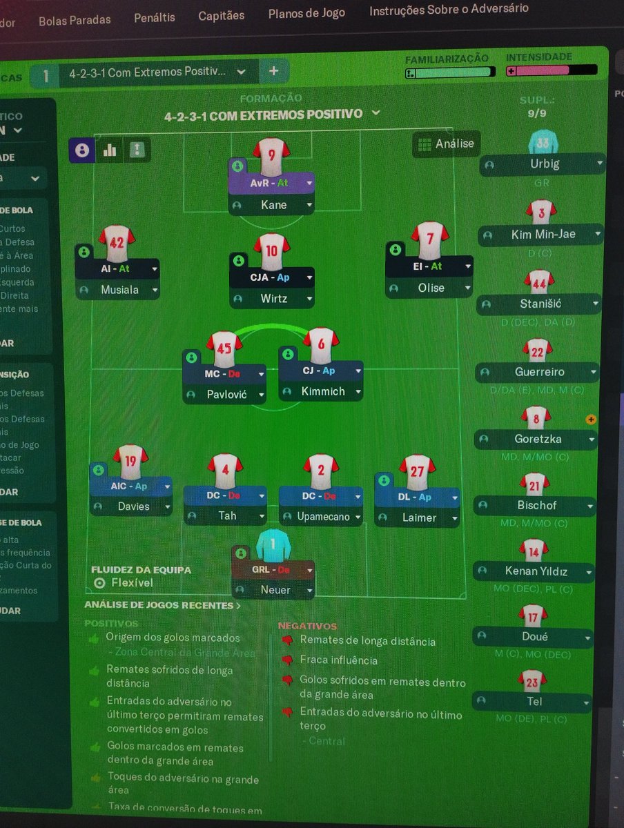 o meu bayern dos sonhos está no FM