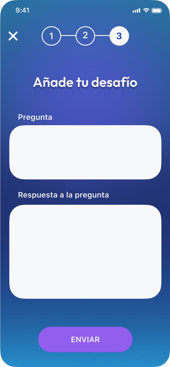 #rcde ¿Habéis visto ya que en "RCDE Challenge" podéis enviar vuestras preguntas?
Formarán parte de las partidas con vuestro nombre (si son sobre la historia del <a href="/RCDEspanyol/">RCD Espanyol de Barcelona</a> ;) )
La idea era conseguir un juego para pericos con preguntas de pericos

📱 lemoni.studio/rcdechallenge/