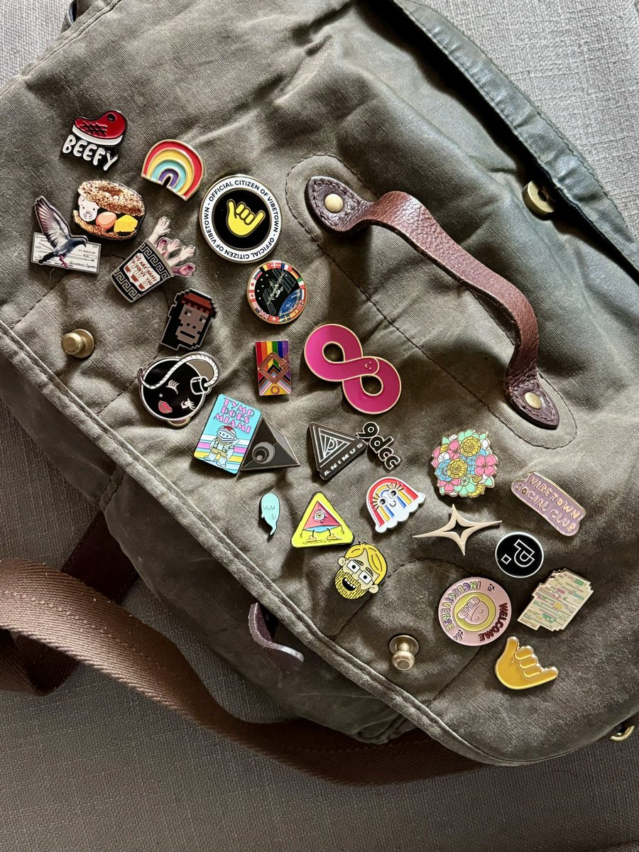 ADAMTASTIC (@adamtastic) on Twitter photo My pin game is either out of control, or just beginning. Maybe next year I’ll finally make my own…😏
I spy 👀
<a href="/bryanbrinkman/">Bryan Brinkman</a>
<a href="/GoodVibesssClub/">Good Vibes Club 🤙</a>
<a href="/SnuffyNyc/">snuffy.eth</a>
<a href="/gmoneyNFT/">gmoney</a>
<a href="/AdamBombSquad/">Adam Bomb Squad</a>
<a href="/TheWormNFT/">🪱 The Worm</a>
<a href="/ItsTymo/">ItsTymo</a>
<a href="/truth/">Truth Arts</a>
<a href="/madebyanimus/">ANIMUS</a>
<a href="/mumbot/">𝓶𝓾𝓶𝓫𝓸𝓽</a>
<a href="/jprittee_/">Jack Prettyman 🌼</a>
@thehugxyz
<a href="/iamfesq/">fesq</a>
<a href="/9dccxyz/">9dcc</a> My pin game is either out of control, or just beginning. Maybe next year I’ll finally make my own…😏
I spy 👀
<a href="/bryanbrinkman/">Bryan Brinkman</a>
<a href="/GoodVibesssClub/">Good Vibes Club 🤙</a>
<a href="/SnuffyNyc/">snuffy.eth</a>
<a href="/gmoneyNFT/">gmoney</a>
<a href="/AdamBombSquad/">Adam Bomb Squad</a>
<a href="/TheWormNFT/">🪱 The Worm</a>
<a href="/ItsTymo/">ItsTymo</a>
<a href="/truth/">Truth Arts</a>
<a href="/madebyanimus/">ANIMUS</a>
<a href="/mumbot/">𝓶𝓾𝓶𝓫𝓸𝓽</a>
<a href="/jprittee_/">Jack Prettyman 🌼</a>
@thehugxyz
<a href="/iamfesq/">fesq</a>
<a href="/9dccxyz/">9dcc</a>