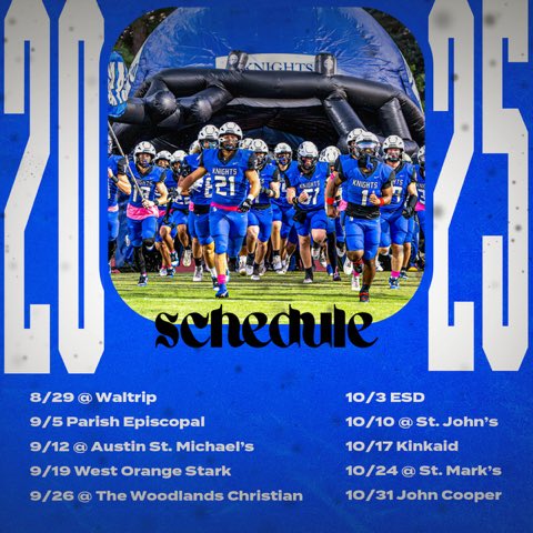 EHSSports's tweet image. It’s beginning to feel a little bit like fall in Houston😉. Who’s ready for Friday KNIGHT lights? #KnightsStandOut