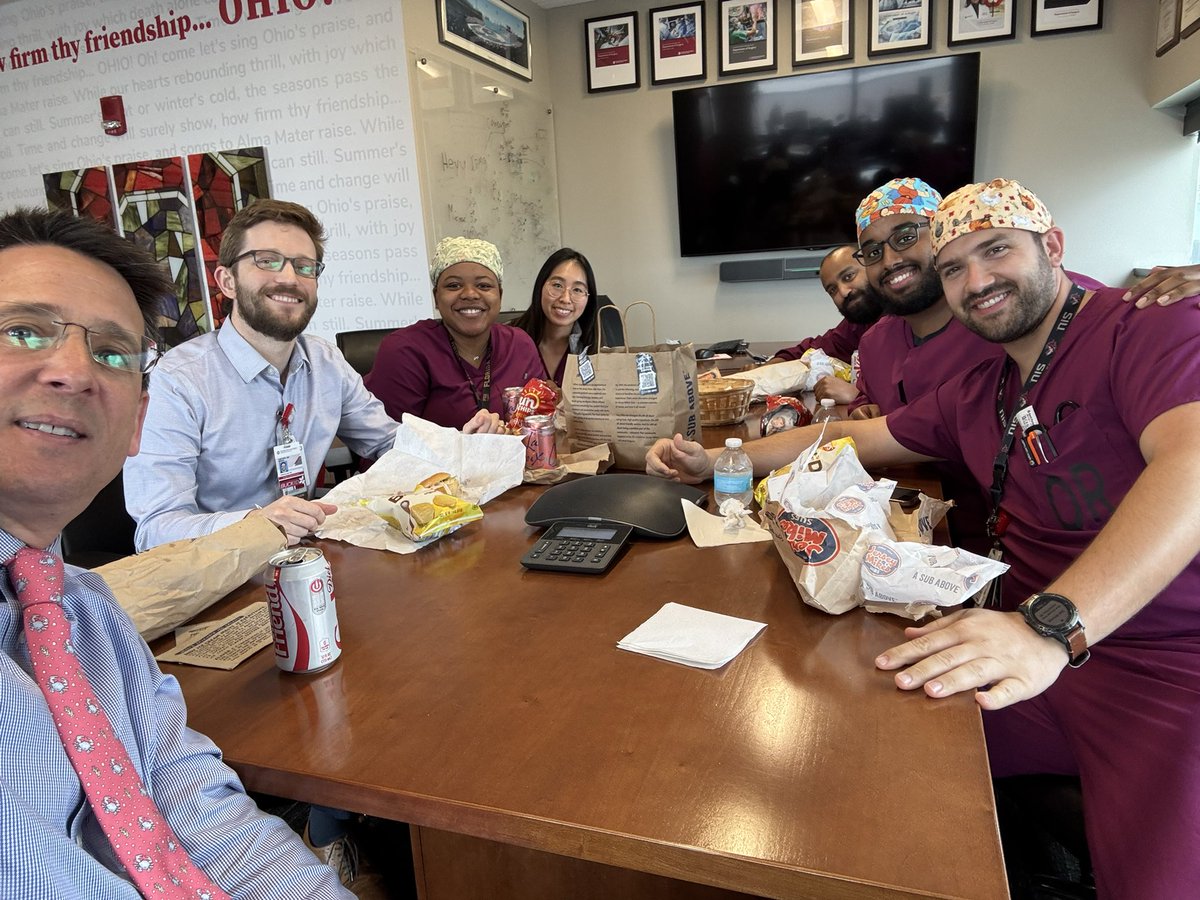 Timothy M. Pawlik (@timpawlik) on Twitter photo Enjoyed having lunch today with the <a href="/OhioStateSurg/">Ohio State Wexner Medical Center Surgery Dept.</a> intern class. Hard to believe that this is the last time we meet as interns! Happy “graduation” 👩🎓 from internship. Was great to hear how much you have learned and grown this past year on your journey as #Buckeye surgeons! 🙌 Enjoyed having lunch today with the <a href="/OhioStateSurg/">Ohio State Wexner Medical Center Surgery Dept.</a> intern class. Hard to believe that this is the last time we meet as interns! Happy “graduation” 👩🎓 from internship. Was great to hear how much you have learned and grown this past year on your journey as #Buckeye surgeons! 🙌