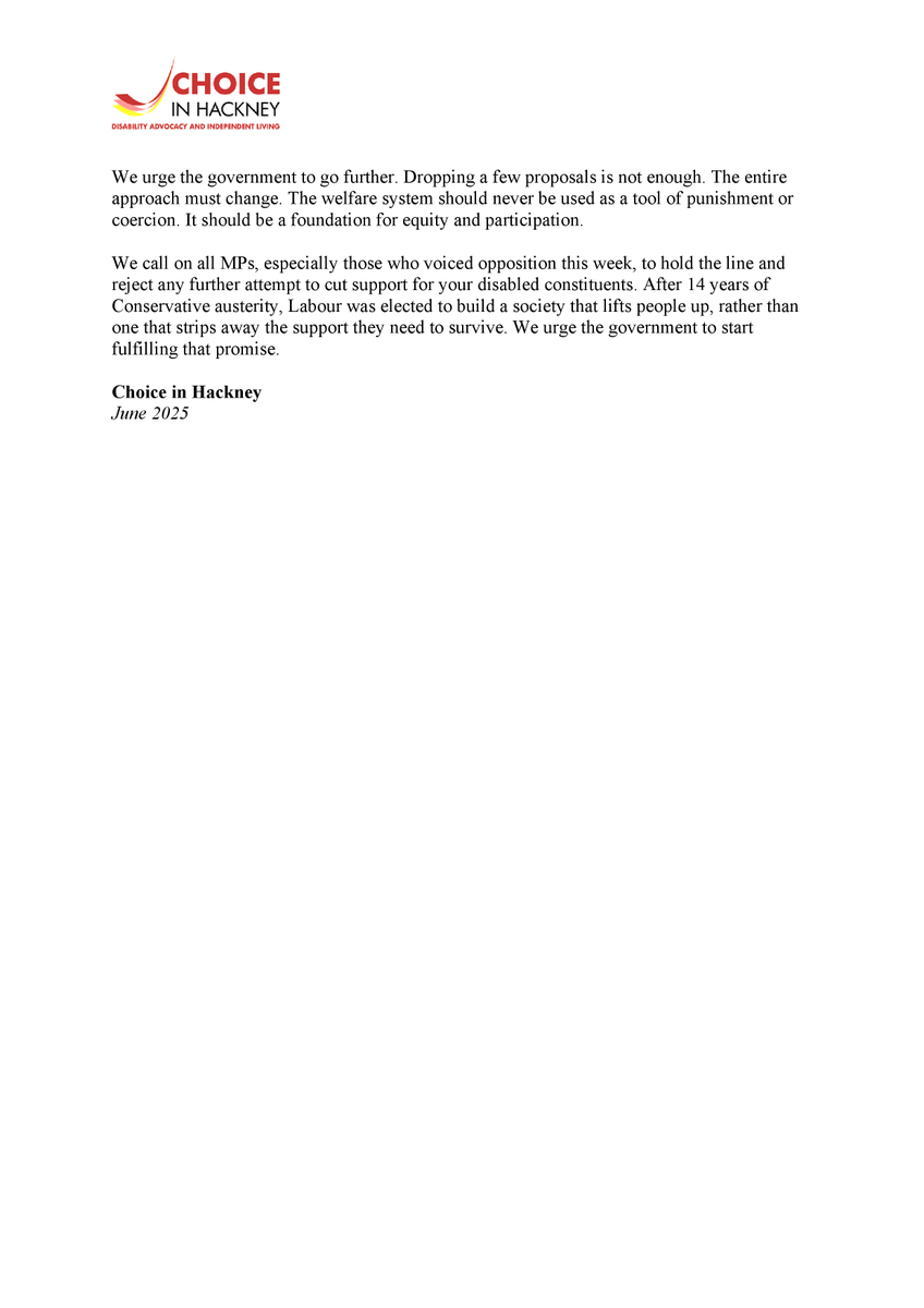 Choice in Hackney tweet media