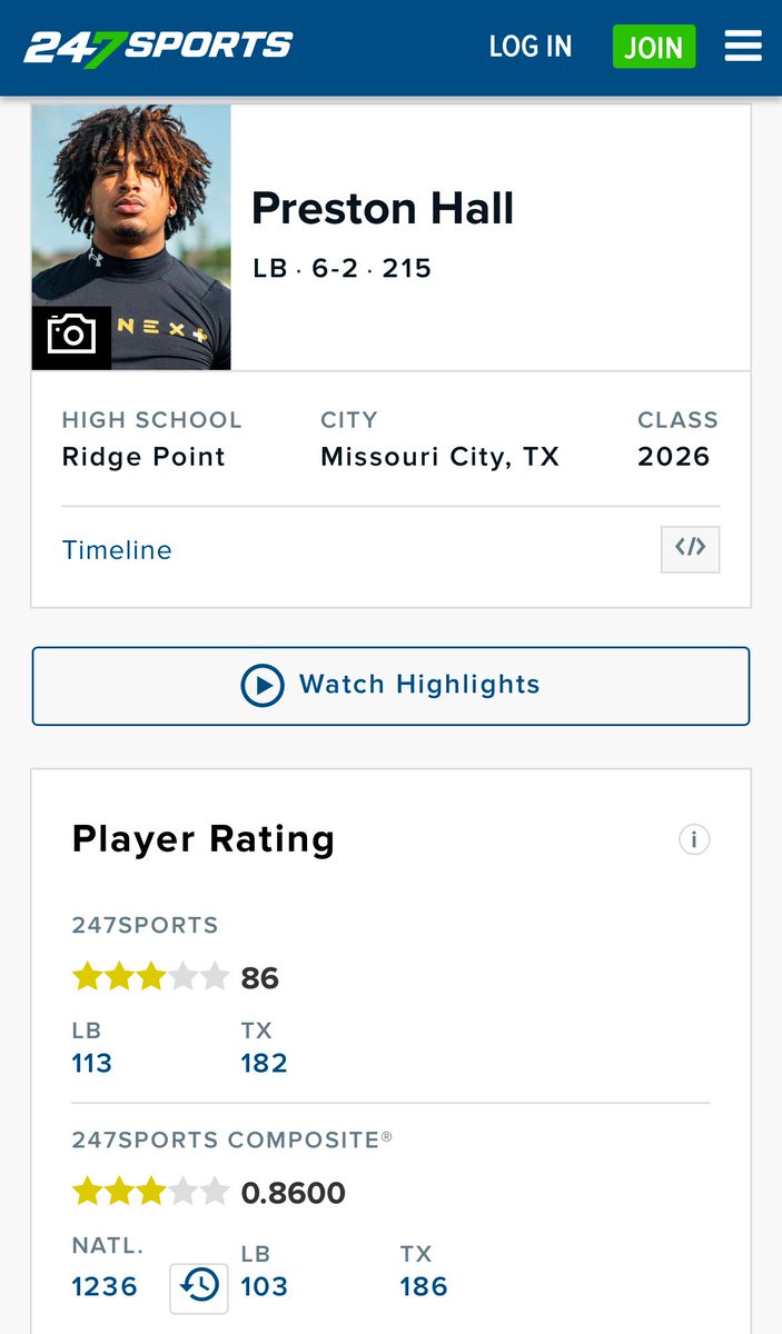 PresHall2's tweet image. Blessed to be ranked a 3 star by @247Sports @jackson_dip @MikeRoach247 @UCFSports @RPHS_FB @Coach_LaFavers @RPHS_FB @CoachKScholz @CoachJimbo92 @DonnieBaggs_ @Jalil_Johnson21
