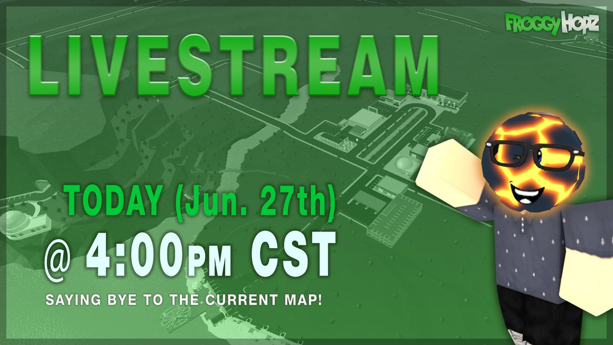 The meteor is bringing about some weird activity... including me streaming for the first time in over three years! Come create some final memories on the current map with me today at 4pm CST! 

youtube.com/live/E6qmpqNmm…