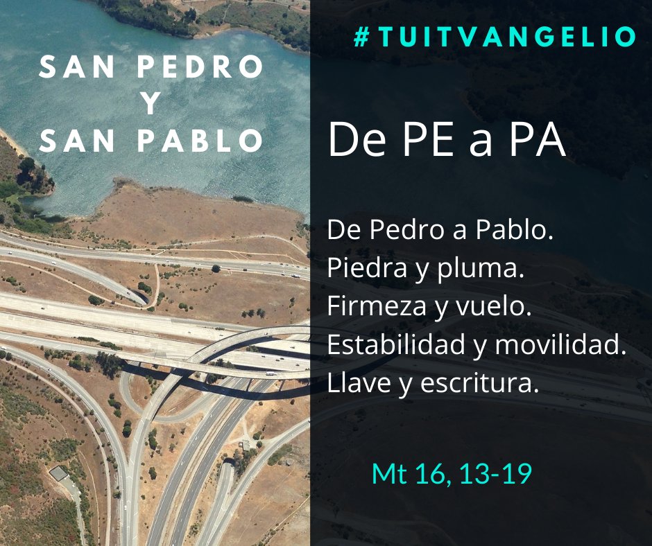 scarRomano's tweet photo. #29DeJunio
#SanPedro y #SanPablo
#Mt16,13-19
#Tuitvangelio
#EvangelioDelDía https://t.co/25iciW9ERE
