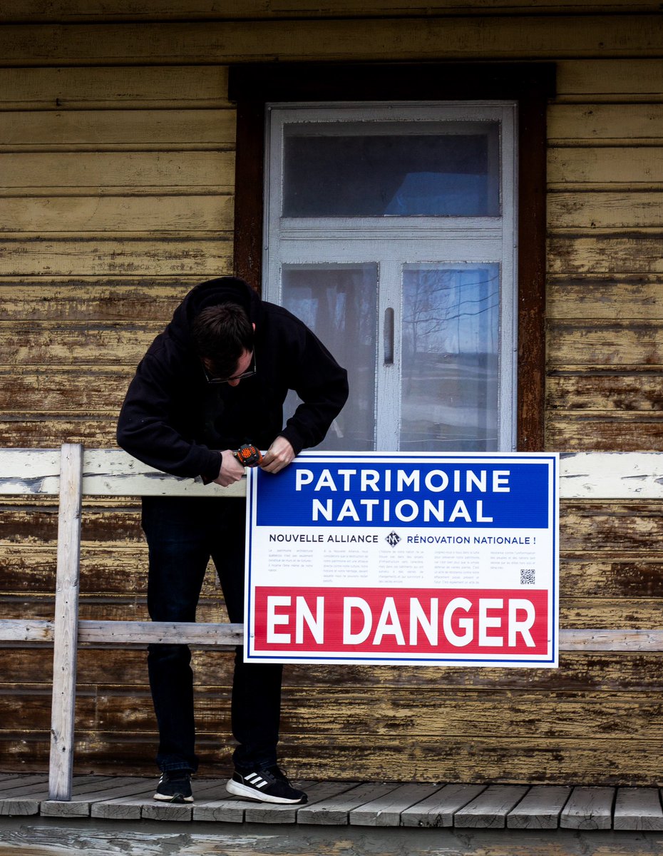 NvlleAlliance's tweet image. 🔴 CAMPAGNE DU PATRIMOINE : La Maison Laberge
⚜️La Maison Laberge, aujourd’hui délabrée et livrée à l’oubli, se dresse en témoin silencieux de notre mémoire populaire. Située à Sainte-Foy, elle ne brille ni par son opulence ni par son prestige architectural. Elle ne figure pas…