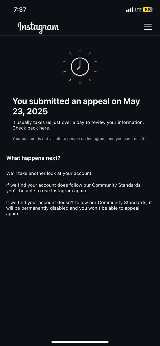 lexa7133's tweet photo. @instagram @CLINT419 Instagram fix my account lexachula is about to be July still don’t have my account https://t.co/mCTSpj68Vr