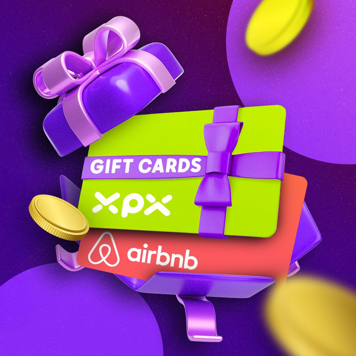 Create an <a href="/Airbnb/">Airbnb</a> ‘XPX CRYPTO GIFT CARD’ 💳 

✅ Non KYC 
✅ Multiple cryptocurrencies 
✅ Multiple chains 
✅ Simple
✅ Fast 
✅ Secure

🌏 xpxpay.com