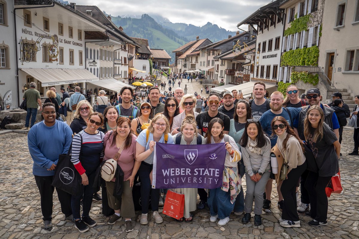 getintoweber's tweet image. See the world while earning college credit with Weber's study abroad programs! You can study abroad from as little as a week to up to two years!
Check it out at Weber.edu/StudyAbroad
#GetIntoWeber #StudyAbroad #WanderLust #AroundTheWorld