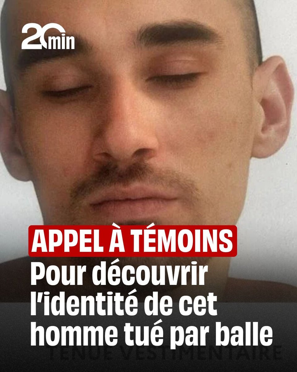 🔴 [APPEL À TÉMOINS] « La police judiciaire cherche toute personne susceptible d’apporter des renseignements à l’enquête afin d’identifier la victime »
➡️ 20min.fr/Ydc