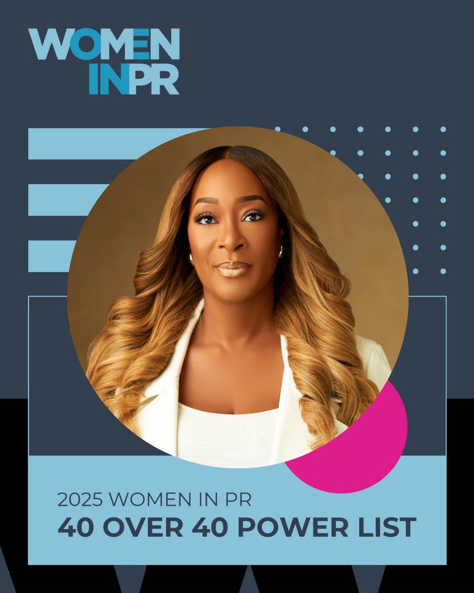 SkotComms's tweet photo. We're thrilled to announce that our Founder/CEO, Tokunboh George-Taylor, has been recognised on @WIPRUK’s "40 Over 40" list for 2025! 

This recognition underscores the depth of expertise and strategic insight that she brings to every project and client partnership.

#PRPowerList https://t.co/bExHH4hBWH