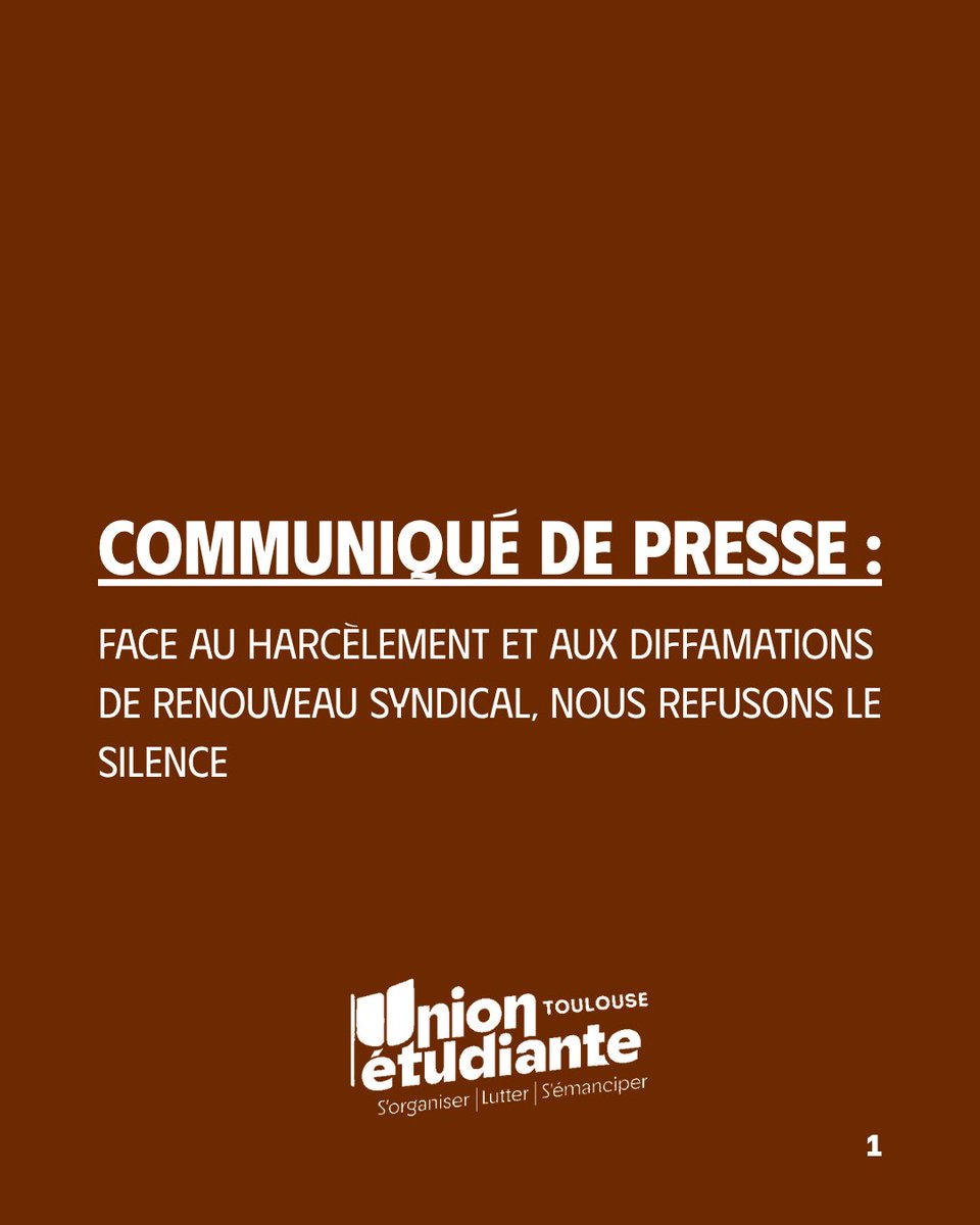 Union Étudiante de Toulouse - UET tweet media