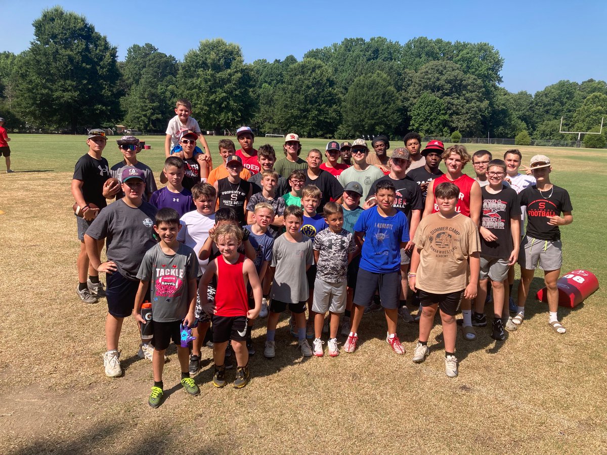 South Piedmont 3A- SRHS Raider Football (@footballsrhs) on Twitter photo SRHS Football Youth Camp just wrapped, great time had by all!! See you next year! <a href="/SRowanAthletics/">South Rowan Athletics</a> SRHS Football Youth Camp just wrapped, great time had by all!! See you next year! <a href="/SRowanAthletics/">South Rowan Athletics</a>