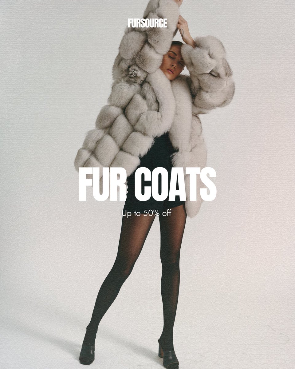 fursource's tweet photo. Fur coats. Fur décor. Fur everything.⁠
Now up to 50% off at Fur Source. https://t.co/vzxM4dFDyf