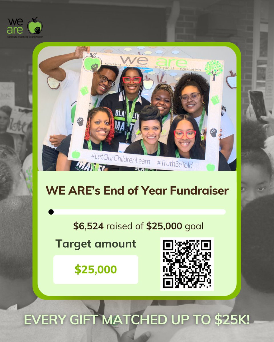 weare_org's tweet photo. 3 days left in our fundraiser ⏳
Today’s raffle prize: a WE ARE tee + tumbler 👕🫗
Gifts to help you rep the mission + feel the love.
$10 = 1 entry. Every $ matched.
Ends June 30 → [https://t.co/ngVHecFnAi] https://t.co/2772jC1euk