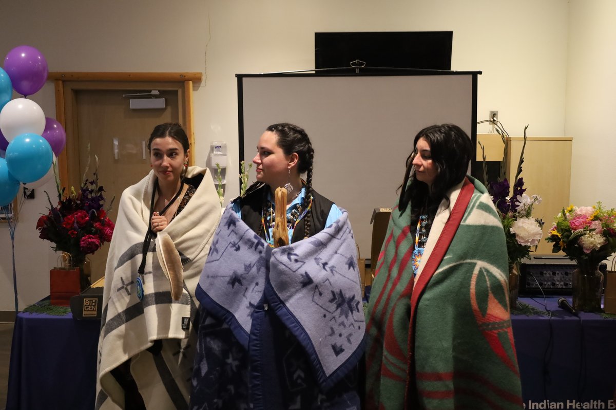 TheSIHB's tweet image. 🎓 Congratulations to our outstanding Family Medicine Residency and Pediatrics program graduates! 

🥳 This week, we celebrated the accomplishments of Dr. River Cornelius (Oneida), Dr. Anna May (Pueblo of Laguna, Diné), and Dr. Nicole Gurtler (Koyukon Athabascan).

#NativeHealth