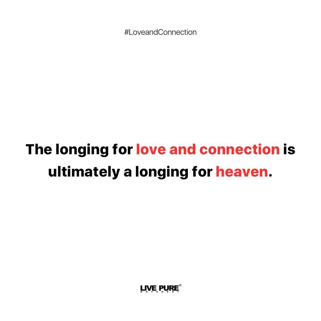 The world says all we need is love and connection to find happiness, but somehow still leaves that feeling of "kulang pa". More than seeking for human love and connection, also seek a connection with the source of all love that will fill up any space with what's been missing.