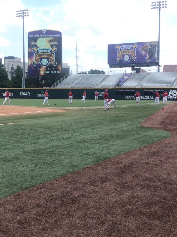 Good afternoon from The Box. 1st pitch set for 1:00. 
#HerdDat
#SkeauxBuffs