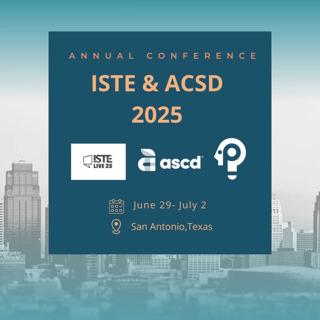 We’re heading to San Antonio, Texas!

Join us at the ISTE/ASCD Annual Conference 2025, where educators from around the world are coming together to explore what’s next in teaching and learning.

Come say hi to us at booth 138!

#ISTE25 #ASCD25 #EdTech #AIinEducation