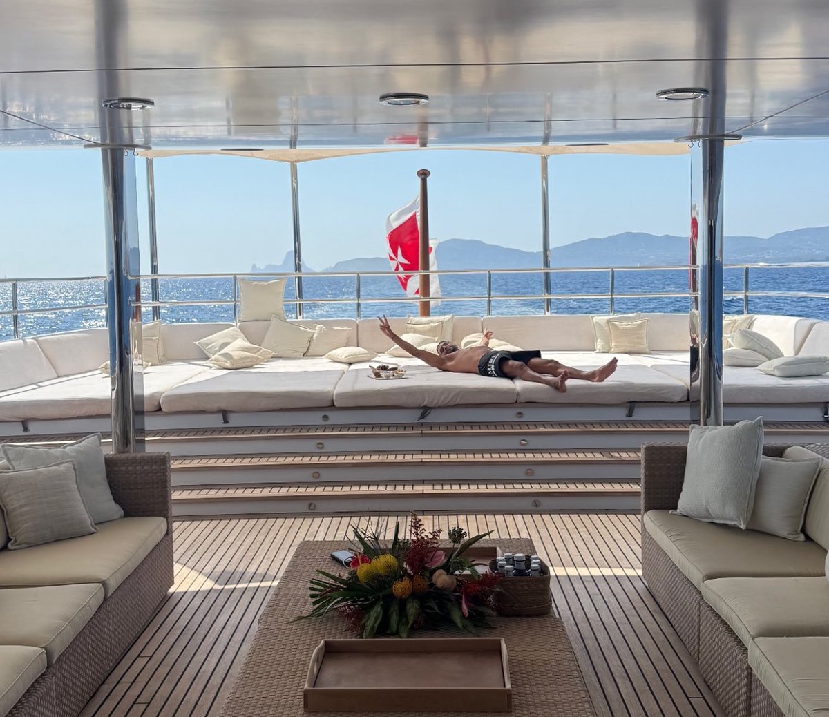 🇩🇿 رياض محرز يستمتع بإجازته.