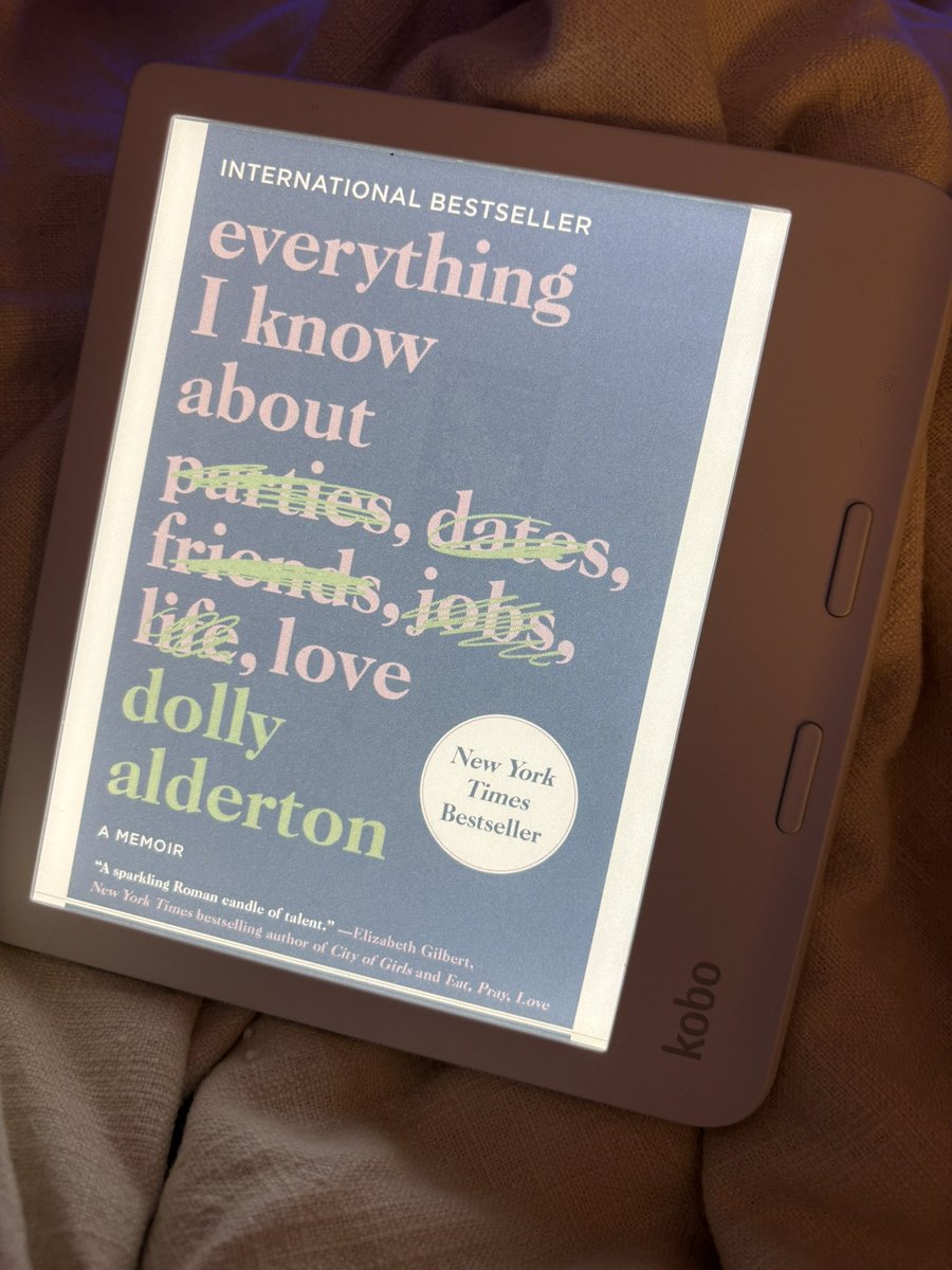 eyebrowskank's tweet photo. 6. Everything I Know About Love by Dolly Alderton

finished 6/23/2025

rating 4.5/5 stars https://t.co/Xsv1KiGjJC