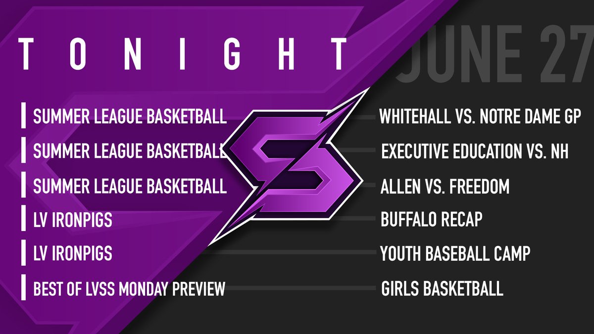 Service Electric Network (@senetworktv) on Twitter photo End your week with Sports Scene tonight at 6 & 9PM📺
Highlights, recaps & more!
SENetwork.tv
<a href="/sectv/">Service Electric Cable TV & Communications</a> <a href="/zephyrhoops1/">Zephyr Hoops</a> <a href="/ND_Crusaders/">Notre Dame Green Pond HS</a> <a href="/kkidsbasketball/">Northampton B-Ball</a> <a href="/WmAllenBball/">William Allen HS Basketball</a> <a href="/fhssportsBASD/">Freedom High School Athletics</a> <a href="/IronPigs/">Lehigh Valley IronPigs</a> End your week with Sports Scene tonight at 6 & 9PM📺
Highlights, recaps & more!
SENetwork.tv
<a href="/sectv/">Service Electric Cable TV & Communications</a> <a href="/zephyrhoops1/">Zephyr Hoops</a> <a href="/ND_Crusaders/">Notre Dame Green Pond HS</a> <a href="/kkidsbasketball/">Northampton B-Ball</a> <a href="/WmAllenBball/">William Allen HS Basketball</a> <a href="/fhssportsBASD/">Freedom High School Athletics</a> <a href="/IronPigs/">Lehigh Valley IronPigs</a>