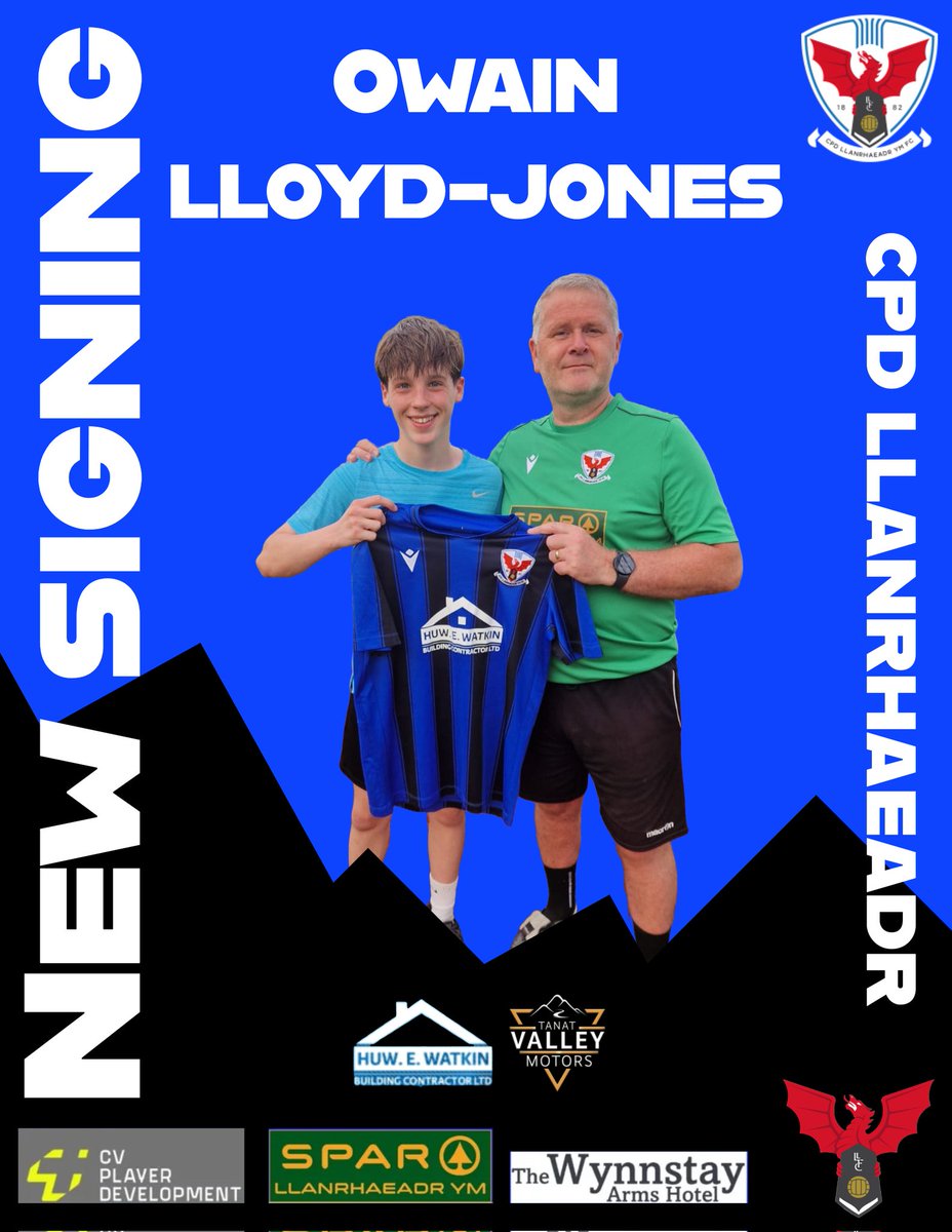 The next new face at the #TheatreofTrees. We would like to welcome Owain to Llan. Owain is making his way in senior football, and we are pleased and excited that he has decided to join us. 

Croeso i Llan Ows a mwynha dy amser gyda ni 

#comeonLlan
