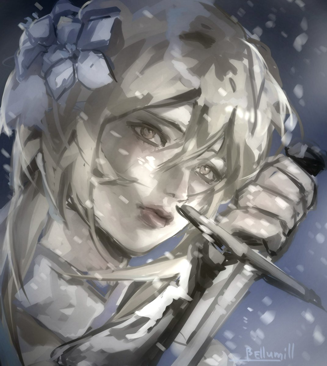 Someone teach me how to render hair pls #Lumine