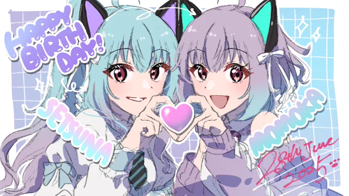 Happy Birthday, Momoka and Setsuna! Wishing you both a year filled with happiness, love, and beautiful memories. May this next chapter be your best one yet!