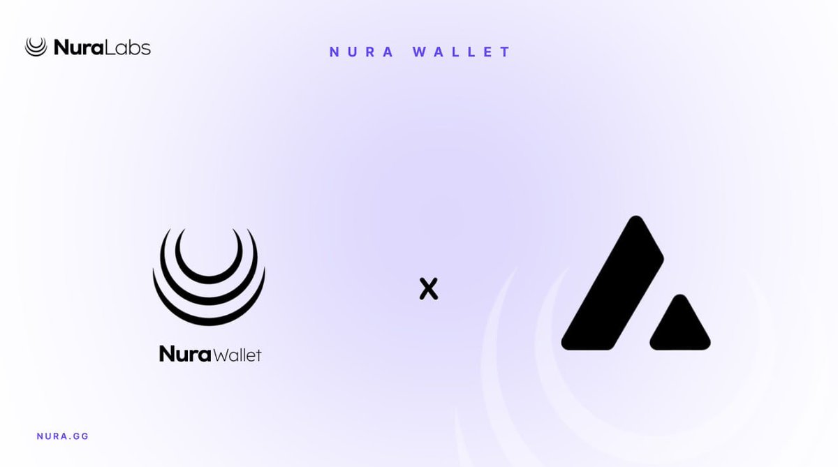 NuraLabs's tweet photo. We’ve officially integrated @AVAX into Nura Wallet! 🔺

You can now trade your favorite AVAX tokens directly inside our wallet 🔥

This is just the beginning — we’re diving deeper into the AVAX ecosystem to explore exciting AI + gaming synergies.

$NURA 🤝 $AVAX https://t.co/T0ZqjGHJTt
