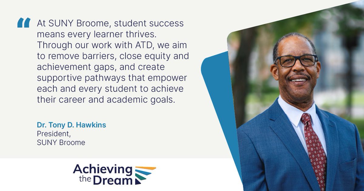 Teams from nine new community colleges are in Charlotte, North Carolina for Achieving the Dream’s 2025 Kickoff Institute. Learn from the presidents of these nine colleges why they’re joining the ATD Network.

Learn more about the 2025 Kickoff Institute: achievingthedream.org/new-network-co…