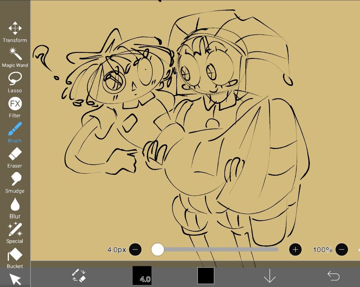 Anyway here's a ragapom doodle before I head to bed. gnight #TheAmazingDigitalCircus #ragapom