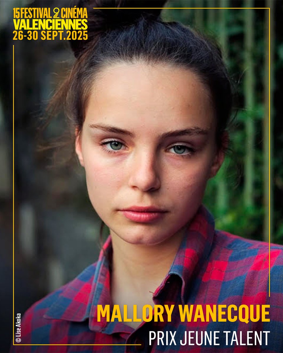 🌟 Nommée au César du Meilleur Espoir Féminin pour LES PIRES et L’AMOUR OUF, Mallory Wanecque, native de Valenciennes, recevra le Prix Jeune Talent 2025. Elle crève l’écran à chacune de ses apparitions aux côtés d’Ahmed Sylla dans COMME UN PRINCE ou de Sami Bouajila dans RAPACES.