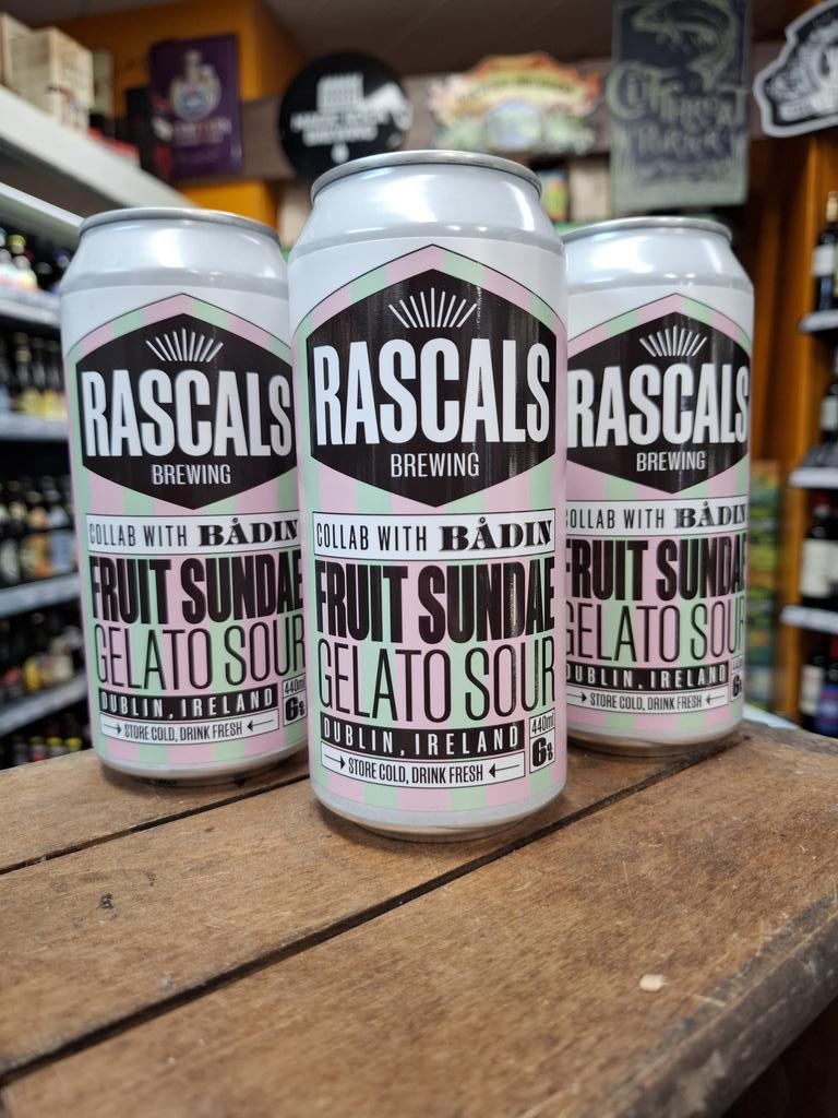 Mace SCR Off-Licence (@macescr) on Twitter photo The latest special from <a href="/RascalsBrewing/">Rascals Brewing Company</a>: "Fruit Sundae Gelato Sour". #craftbeer #IrishCraftBeer #cans <a href="/GrandCruBeers/">Grand Cru Beers</a> #SourAle #ale #LimitedEdition #DrinkLocal #DrinkIrish #DrinkFresh #Dublin8 The latest special from <a href="/RascalsBrewing/">Rascals Brewing Company</a>: "Fruit Sundae Gelato Sour". #craftbeer #IrishCraftBeer #cans <a href="/GrandCruBeers/">Grand Cru Beers</a> #SourAle #ale #LimitedEdition #DrinkLocal #DrinkIrish #DrinkFresh #Dublin8