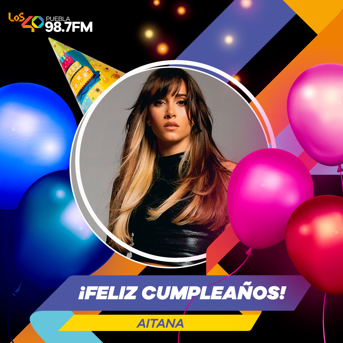 ¡Feliz cumpleaños #Aitana !🎂

Cantante, compositora y actriz española 🇪🇸 ha trabajado con artistas como Katy Perry, Ana Guerra y David Bisbal, entre otros. 🤩

¡Aitana, cumple hoy 26 años! ✨ 

#HappyBirthdayAitana #cumpleaños #Los40Puebla98FM #TodaLaActitud