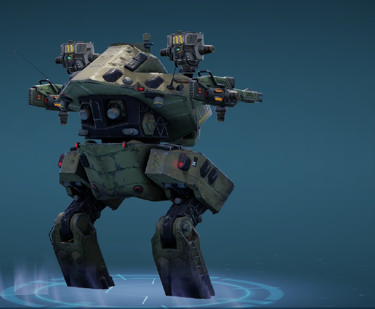 194KAMIKAZE555's tweet image. #WalkingWarRobots
#WarRobots
#ミリタリーオブWarRobots
#ライノ戦記
#シールドライノー

高攻速強襲用重装盾WWR &quot; ライノサラス &quot; 電磁障壁装備型速早期拠点制圧仕様