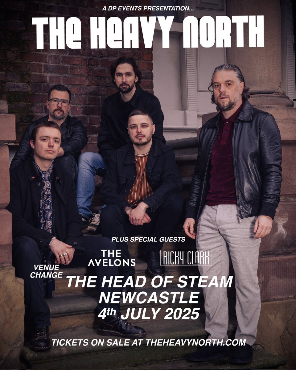 VENUE CHANGE 🚨 Our Newcastle headline show next Friday 4th July will now be taking place at The Head of Steam

All tickets purchased for the previous location will be carried over

We'll see you there 👊