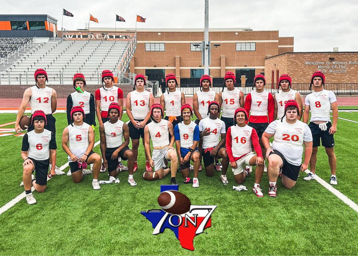 💥 Coahoma Makes Noise at 7-on-7 State! 💥

After losing a tiebreaker and entering bracket play as a 4-seed, the Coahoma Bulldogs went straight to work this morning n College Station! 🐾

✅ Opened the day with a 27-21 win over Junction
✅ Rolled past Brady 35-12 in Round 2
✅
