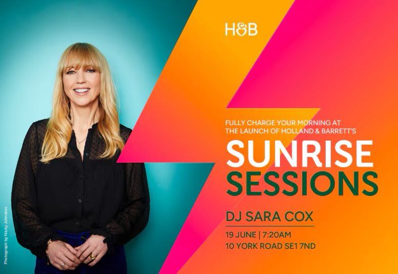 H&amp;B partners with Sara Cox for summer ‘wellness raves’ series

naturalnewsdesk.co.uk/2025/06/23/hb-…