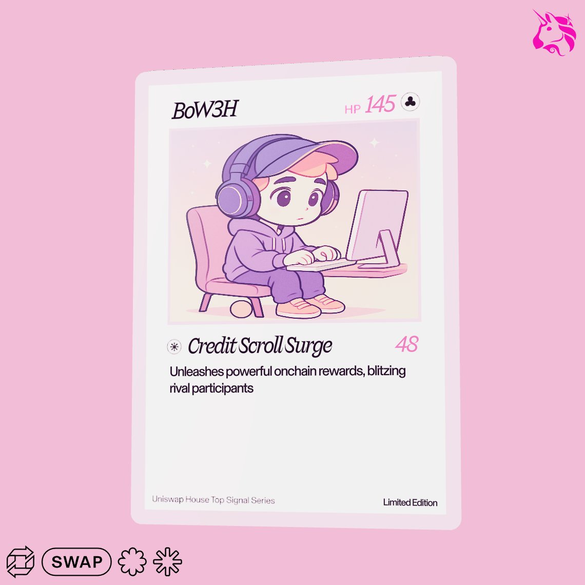 Just pulled a grail

Check out my Uniswap trading card 🦄

collect.uniswap.org #uniswap